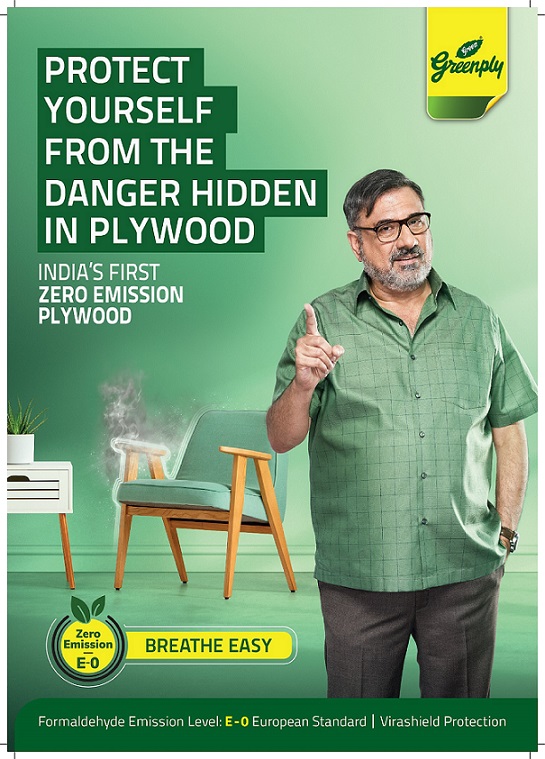 Greenply launches its new brand campaign 'E-0 chuno, Khulke Saans Lo ...