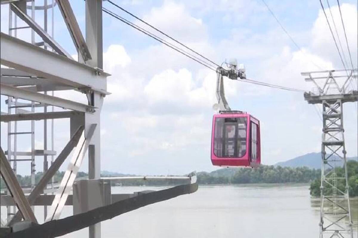 Longest river ropeway project in India completes one year ...