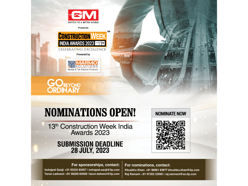 Nominations For The 13th Construction Week India Awards 2023 Close July 28 Construction Week