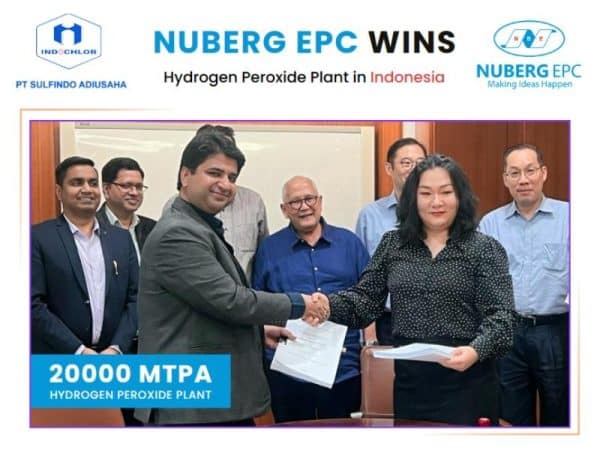 Nuberg EPC wins hydrogen peroxide plant for PT Sulfindo Adiusaha ...