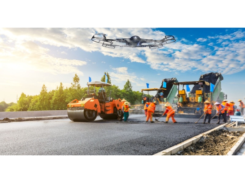 Drones can help you build better roads - Construction Week India